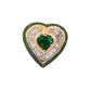 Heart Emerald Ring by Ashna Mehta