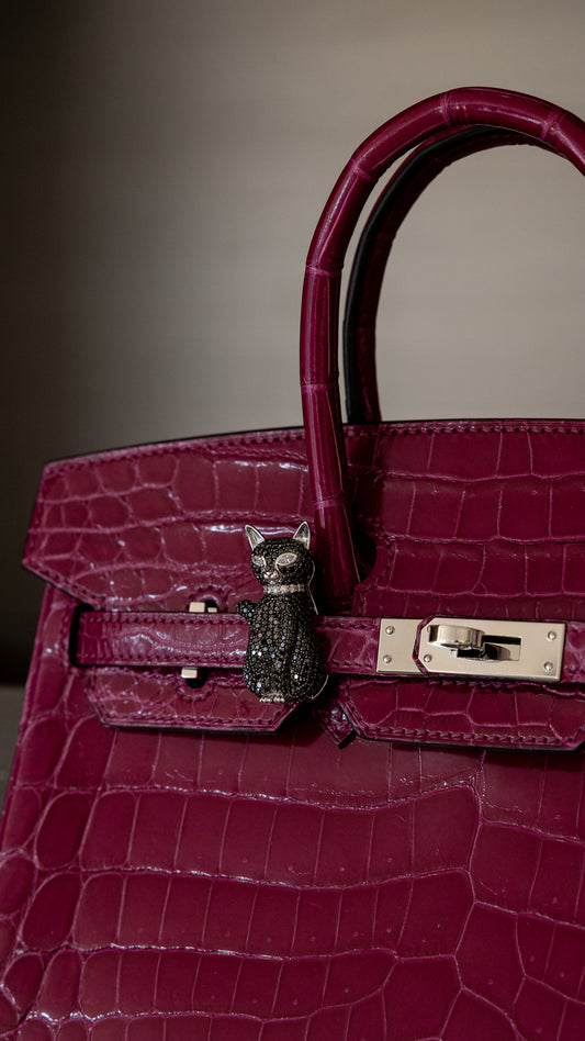 Black Cat Customized Bag Bijoux