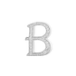 Alphabet 'B' Bag Bijoux with Natural Diamonds