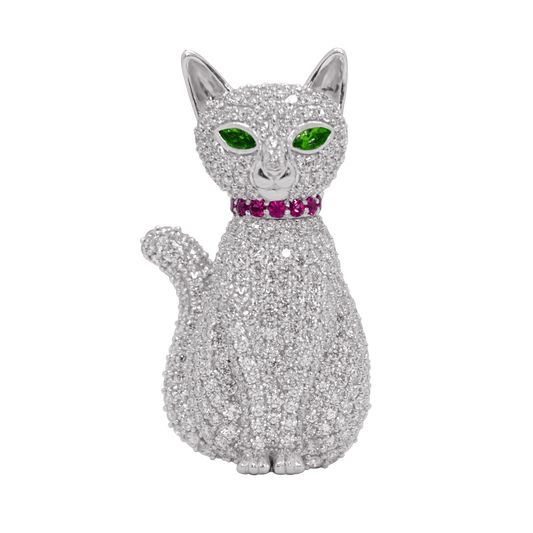 White Cat Customized Bag Bijoux