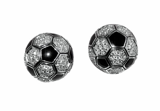Soccer Earrings