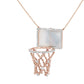 Basketball Pendant Necklace